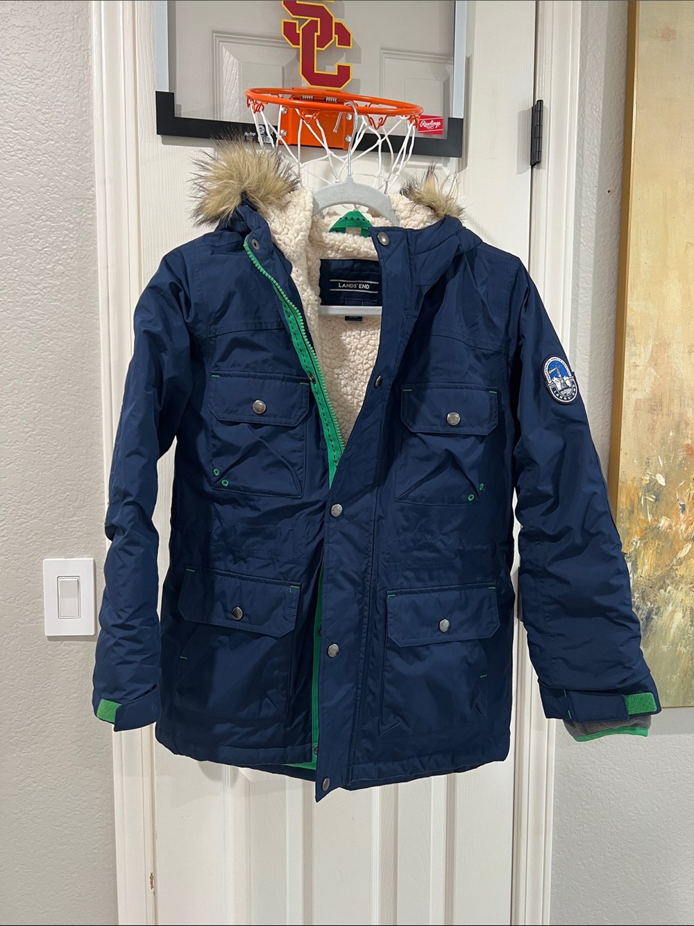 Lands End Boys Parka